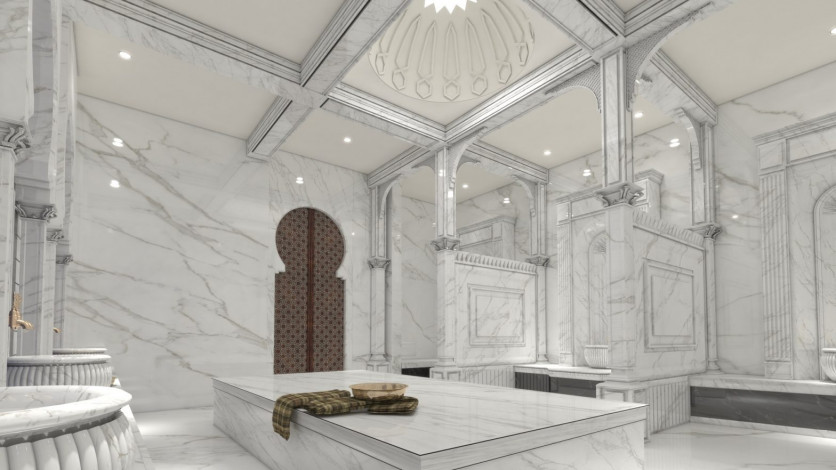 Двухкомнатная квартира в комплексе с инфраструктурой уровня 5-ти звездочного отеля в Махмутлар, 50м2 - Ракурс 30