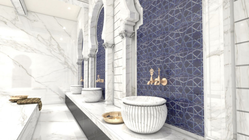 Двухкомнатная квартира в комплексе с инфраструктурой уровня 5-ти звездочного отеля в Махмутлар, 50м2 - Ракурс 32