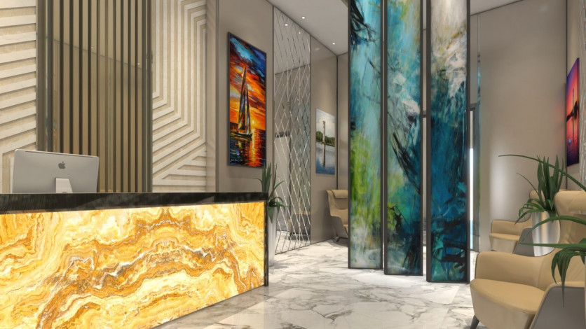 Двухкомнатная квартира в комплексе с инфраструктурой уровня 5-ти звездочного отеля в Махмутлар, 50м2 - Ракурс 33