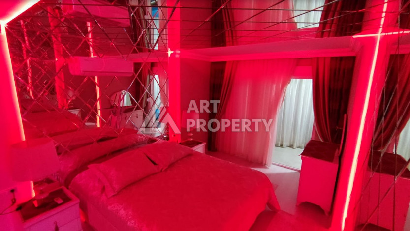 Апартаменты вблизи моря в районе Махмутлар планировки 2+1, 115м2 - Ракурс 14