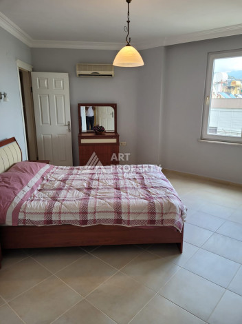 Просторные апартаменты 3+1, в центре Аланьи, в 350 метрах от пляжа! - Ракурс 9