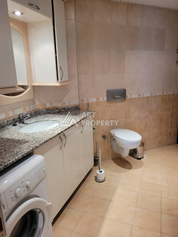 Просторные апартаменты 3+1, в центре Аланьи, в 350 метрах от пляжа! - Ракурс 16