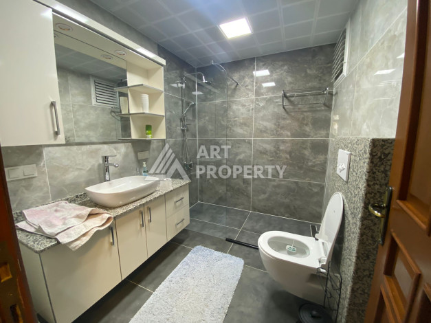 Меблированные апартаменты планировки 3+1, в центре Аланьи, в 400 метрах от моря - Ракурс 14