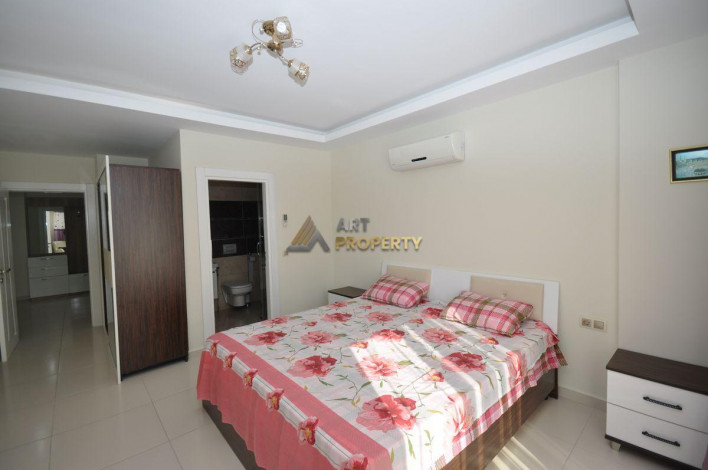 Трехкомнатная квартира в 450 метрах от Средиземного моря, Махмутлар Алания, 105 м2. - Ракурс 12