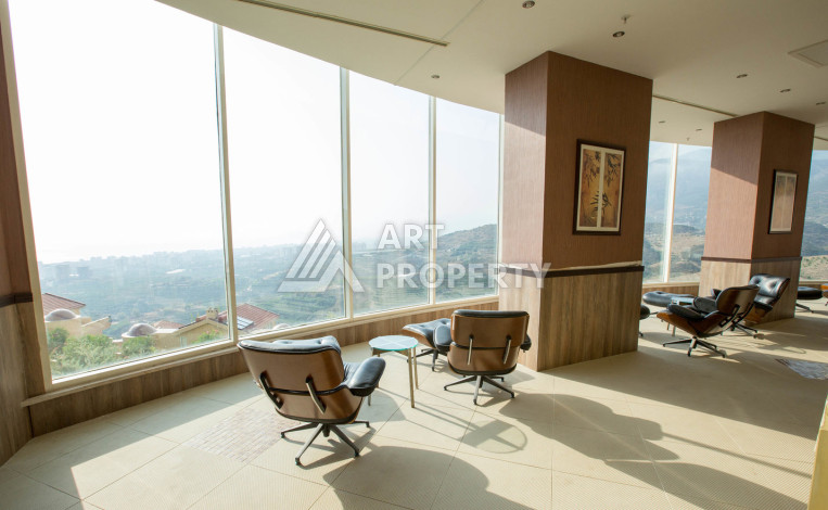 Апартаменты в одном из лучших комплексов в районе Каргыджак планировки 2+1, 115м2 - Ракурс 38