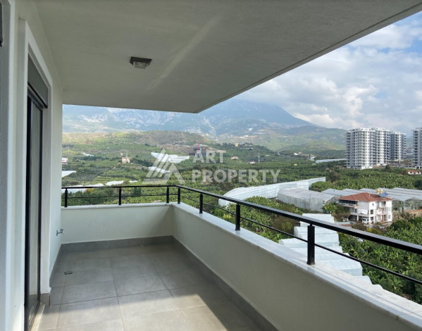 Квартира с потрясающим видом на горы планировки 2+1 в районе Махмутлар, 80м2 - Ракурс 12