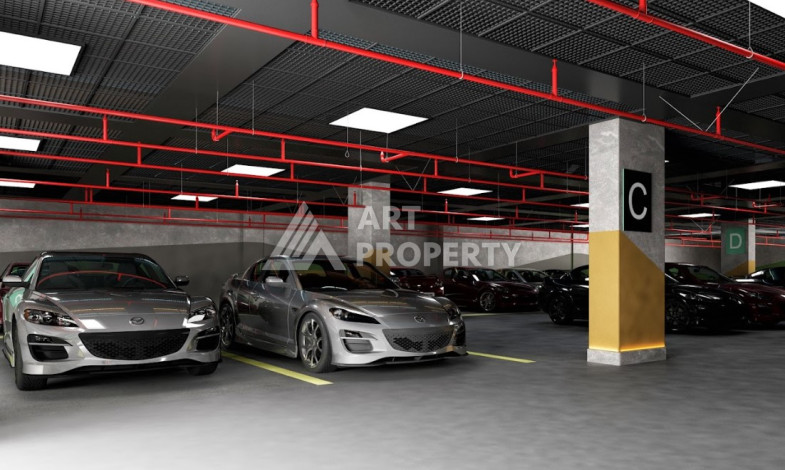 Квартира с потрясающим видом на горы планировки 2+1 в районе Махмутлар, 80м2 - Ракурс 20