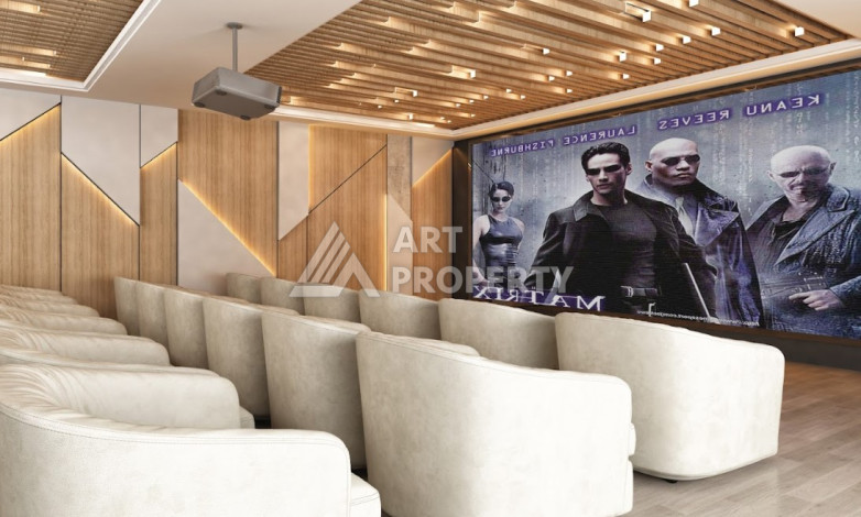 Квартира с потрясающим видом на горы планировки 2+1 в районе Махмутлар, 80м2 - Ракурс 22