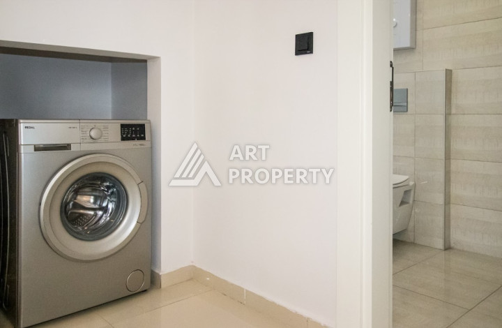 Меблированная двухуровневая квартира планировки 2+1 в районе Махмутлар, 130м2 - Ракурс 5