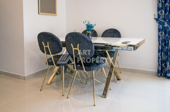 Меблированная двухуровневая квартира планировки 2+1 в районе Махмутлар, 130м2 - Ракурс 6