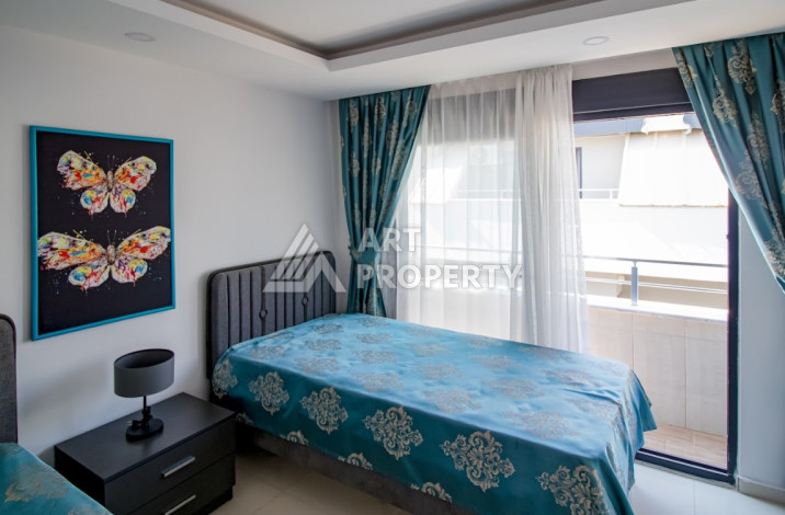 Меблированная двухуровневая квартира планировки 2+1 в районе Махмутлар, 130м2 - Ракурс 7