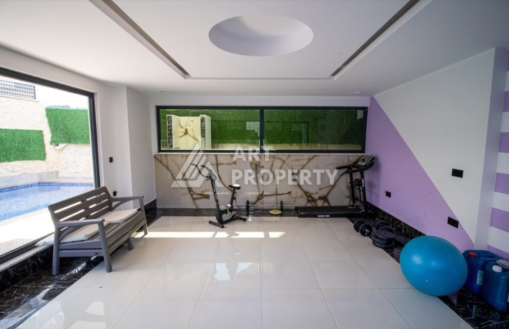 Меблированная двухуровневая квартира планировки 2+1 в районе Махмутлар, 130м2 - Ракурс 17