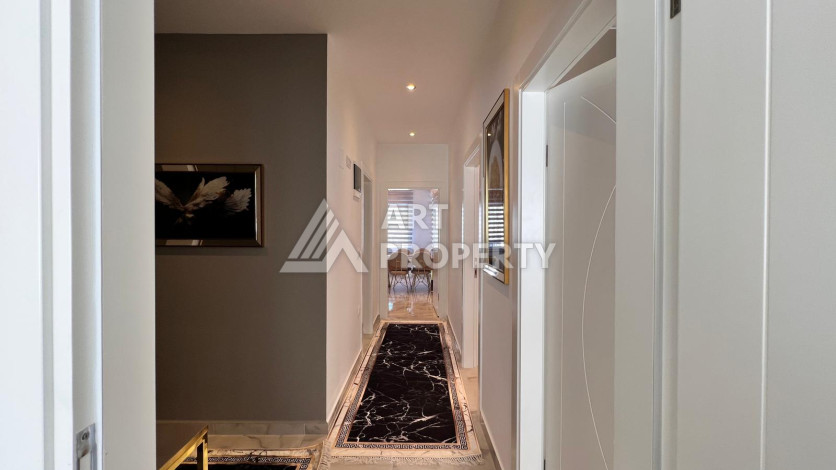 Квартира со стильным дизайном планировки 2+1 в районе Махмутлар, 135м2 - Ракурс 5