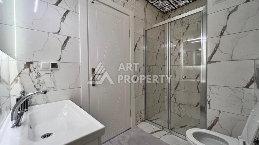 Квартира со стильным дизайном планировки 2+1 в районе Махмутлар, 135м2 - Ракурс 10