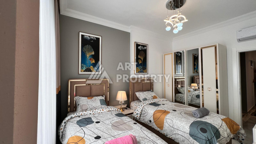 Квартира со стильным дизайном планировки 2+1 в районе Махмутлар, 135м2 - Ракурс 11