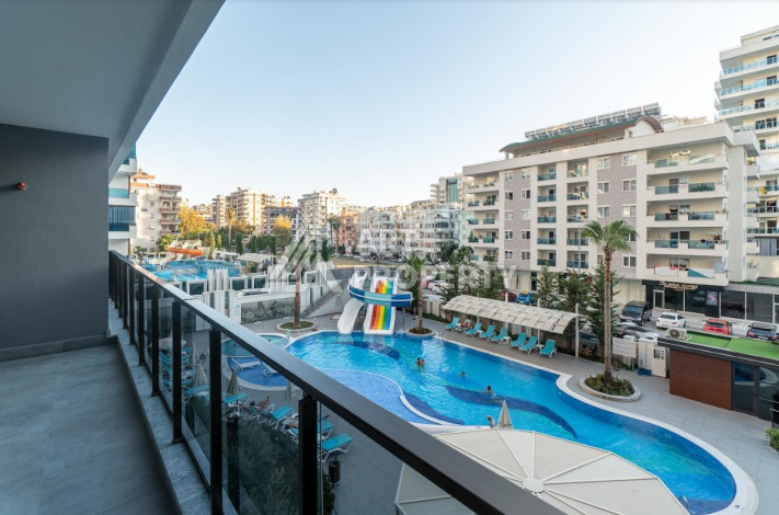 Апартаменты в потрясающем жилом комплексе в районе Махмутлар 2+1, 95м2 - Ракурс 17