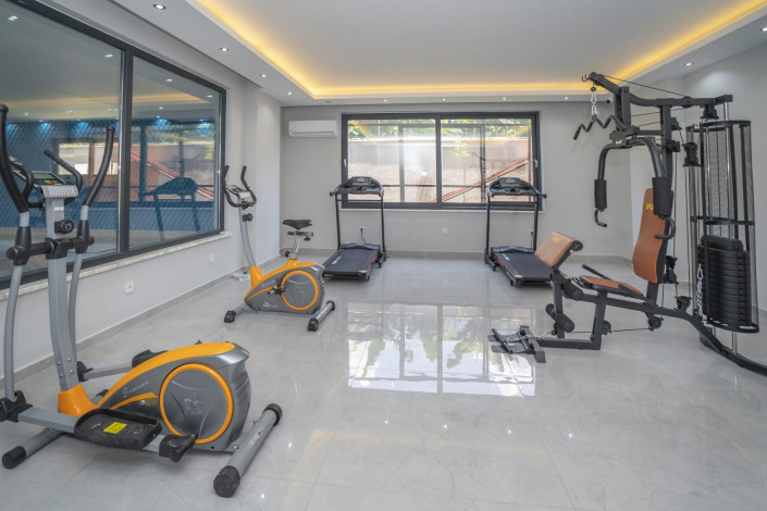 Квартира 1+1 в жилом комплексе вблизи Средиземного моря в районе Каргыджак, 51 м2 - Ракурс 12