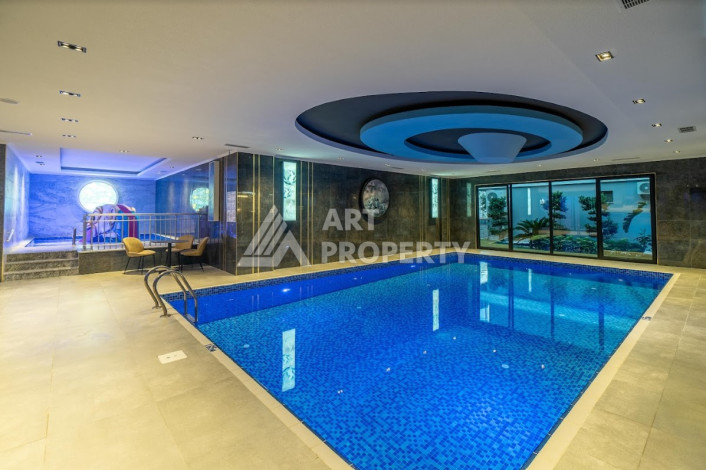 Апартаменты в потрясающем жилом комплексе в районе Махмутлар 2+1, 95м2 - Ракурс 40