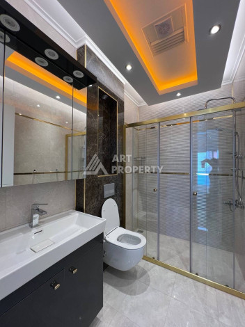 Меблированные апартаменты в комплексе с развитой инфраструктурой планировки 2+1 в районе Махмутлар, 135м2 - Ракурс 12