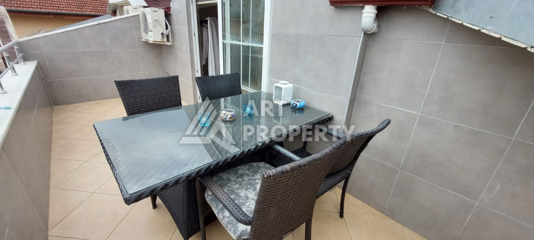 Дуплекс в 100 метрах от восхитительного пляжа Клеопатры планировки 3+1, 150м2 - Ракурс 11