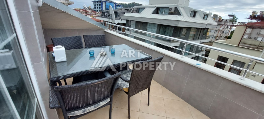 Дуплекс в 100 метрах от восхитительного пляжа Клеопатры планировки 3+1, 150м2 - Ракурс 17