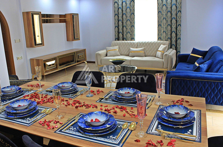 Меблированная квартира в центре Махмутлара планировки 2+1, 130м2 - Ракурс 6