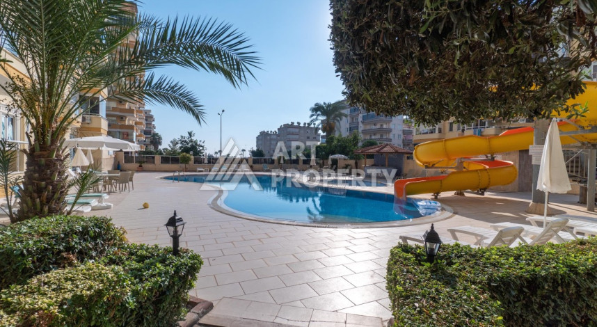 Квартира с потрясающим видом на море планировки 2+1 в районе Махмутлар, 120м2 - Ракурс 2