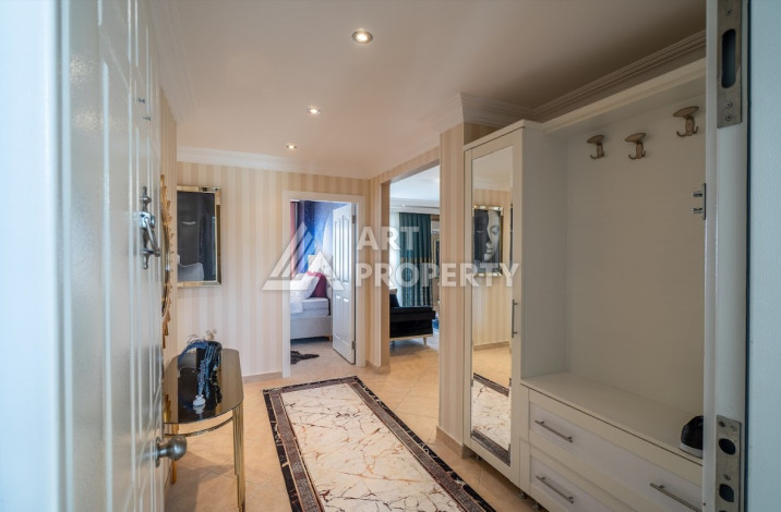 Квартира с потрясающим видом на море планировки 2+1 в районе Махмутлар, 120м2 - Ракурс 8