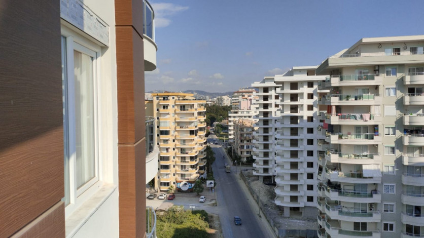 Двухкомнатная квартира с красивым видом на море в районе Махмутлар, 75 м2 - Ракурс 5