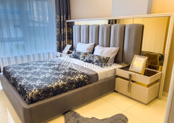 Стильные апартаменты планировки 2+1 в районе Оба, 100м2 - Ракурс 13