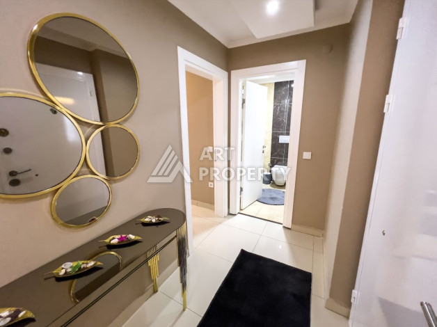 Стильные апартаменты планировки 2+1 в районе Оба, 100м2 - Ракурс 17