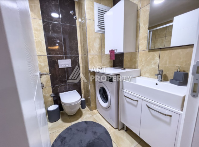 Стильные апартаменты планировки 2+1 в районе Оба, 100м2 - Ракурс 18