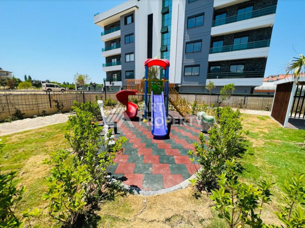 Апартаменты в уютном жилом комплексе с развитой инфраструктурой в районе Оба. Планировка 2+1, 105м2 - Ракурс 3