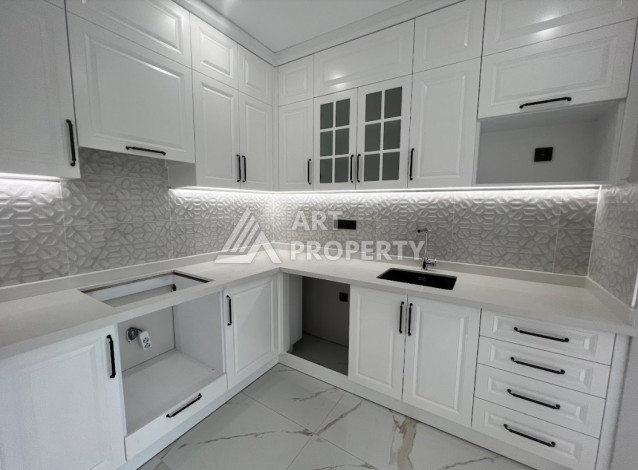 Апартаменты в уютном жилом комплексе с развитой инфраструктурой в районе Оба. Планировка 2+1, 105м2 - Ракурс 7