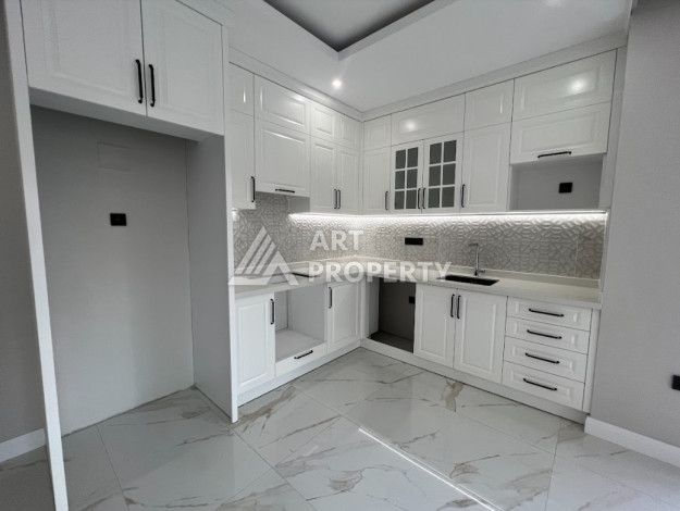 Апартаменты в уютном жилом комплексе с развитой инфраструктурой в районе Оба. Планировка 2+1, 105м2 - Ракурс 8