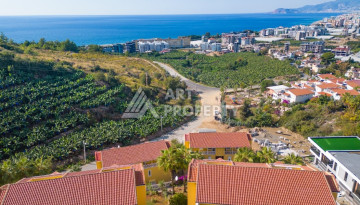 Дуплекс с панорамным видом на Средиземное море и город в районе Каргыджак, планировка 3+1, 145м2 - Ракурс 3