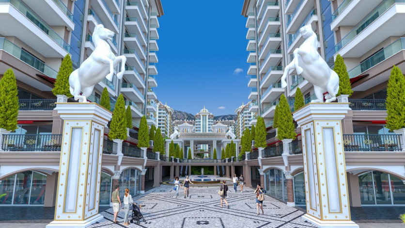 Новый современный проект с полной инфраструктурой в центре района Махмутлар, 70м2 - Ракурс 2