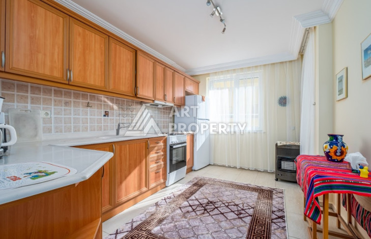 Дуплекс с панорамным видом на Средиземное море и город в районе Каргыджак, планировка 3+1, 145м2 - Ракурс 5