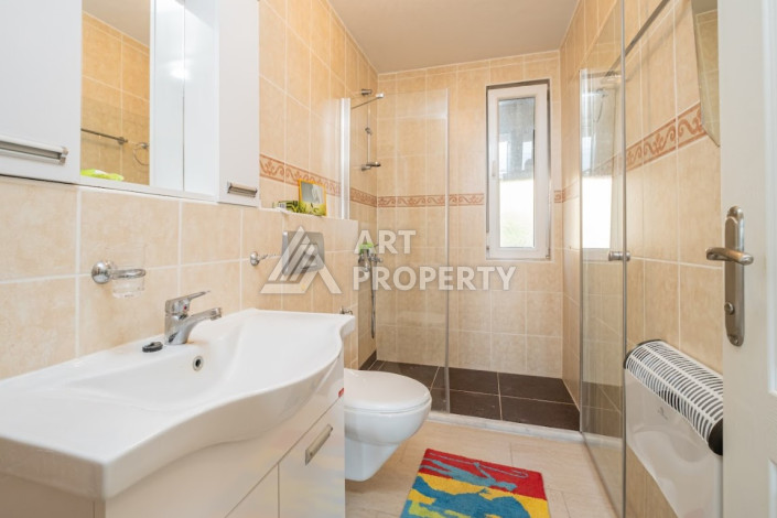 Дуплекс с панорамным видом на Средиземное море и город в районе Каргыджак, планировка 3+1, 145м2 - Ракурс 11