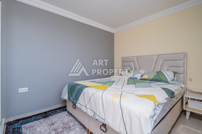 Дуплекс с панорамным видом на Средиземное море и город в районе Каргыджак, планировка 3+1, 145м2 - Ракурс 14