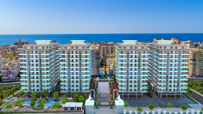 Новый современный проект с полной инфраструктурой в центре района Махмутлар, 70м2 - Ракурс 3