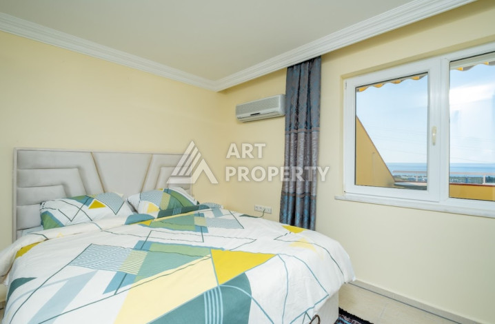 Дуплекс с панорамным видом на Средиземное море и город в районе Каргыджак, планировка 3+1, 145м2 - Ракурс 15