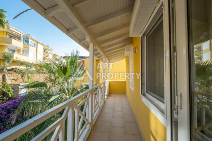 Дуплекс с панорамным видом на Средиземное море и город в районе Каргыджак, планировка 3+1, 145м2 - Ракурс 23