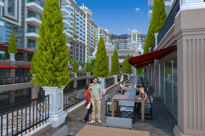 Новый современный проект с полной инфраструктурой в центре района Махмутлар, 70м2 - Ракурс 4