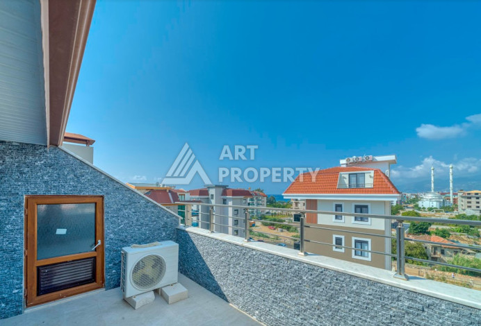 Дуплекс в элитном районе Кестель планировки 3+1, 114м2 - Ракурс 25