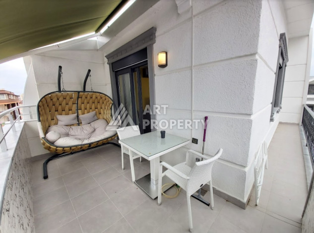 Двухуровневая квартира планировки 3+1 в районе Махмутлар, 150м2 - Ракурс 6