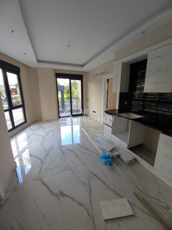 Апартаменты в новом жилом комплексе планировки 1+1 в центре Алании, 55м2 - Ракурс 4