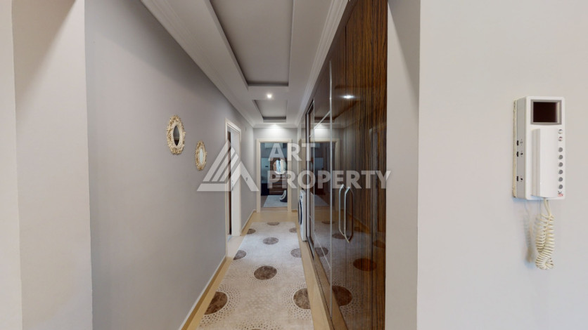 Большая меблированная квартира с гардеробной планировки 3+1 в районе Оба, 190м2 - Ракурс 14