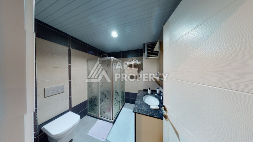 Большая меблированная квартира с гардеробной планировки 3+1 в районе Оба, 190м2 - Ракурс 20