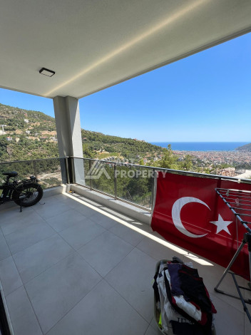 Шикарный дуплекс в уютном жилом комплексе планировки 3+1 в районе Тепе, 225м2 - Ракурс 2